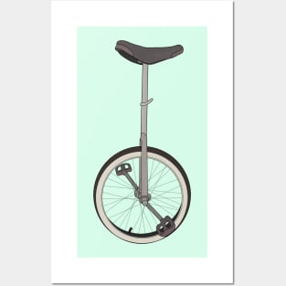 Monocycle Posters and Art